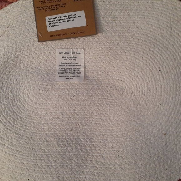 Brand New 100% Cotton Kitty Pet Bowl Mat - Picture 3 of 3